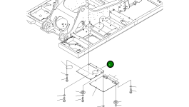 Крышка 21M-54-13411 Komatsu