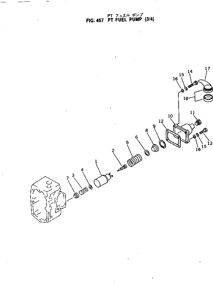 Болт CU203619  Komatsu