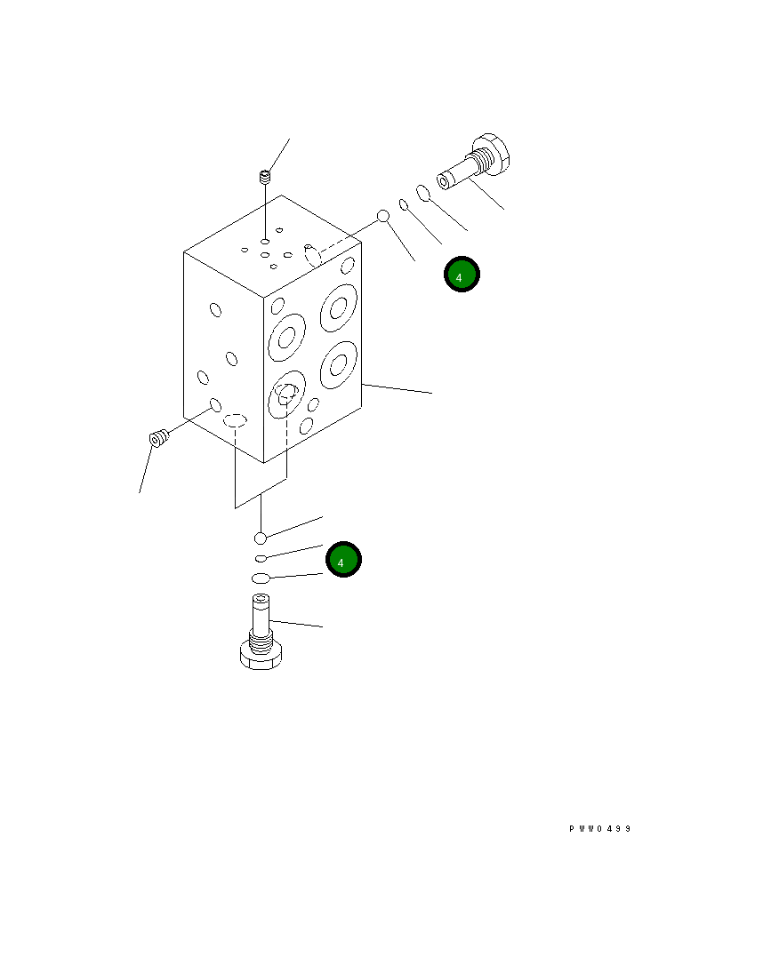 Кольцо уплотнительное (O-Ring) 07000-11007 Komatsu