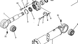 Кронштейн 209-98-11510 Komatsu