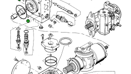 Кольцо уплотнительное (O-Ring) 4912717M1 Komatsu