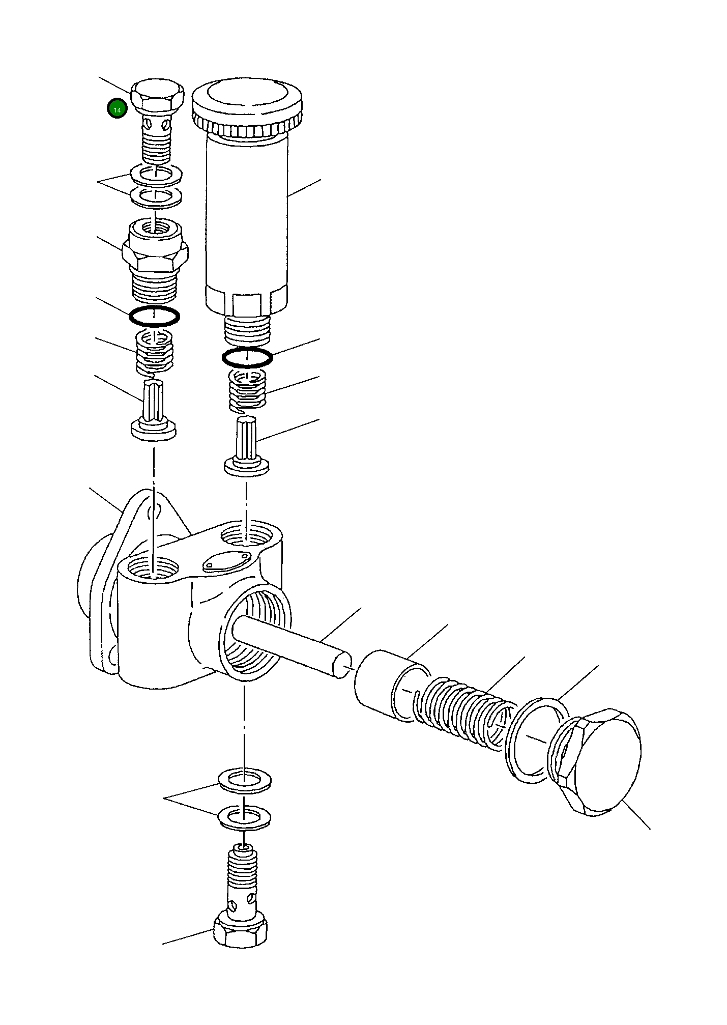 Болт YMX0297314680 Komatsu