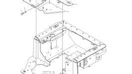 Крышка 17A-54-46851 Komatsu
