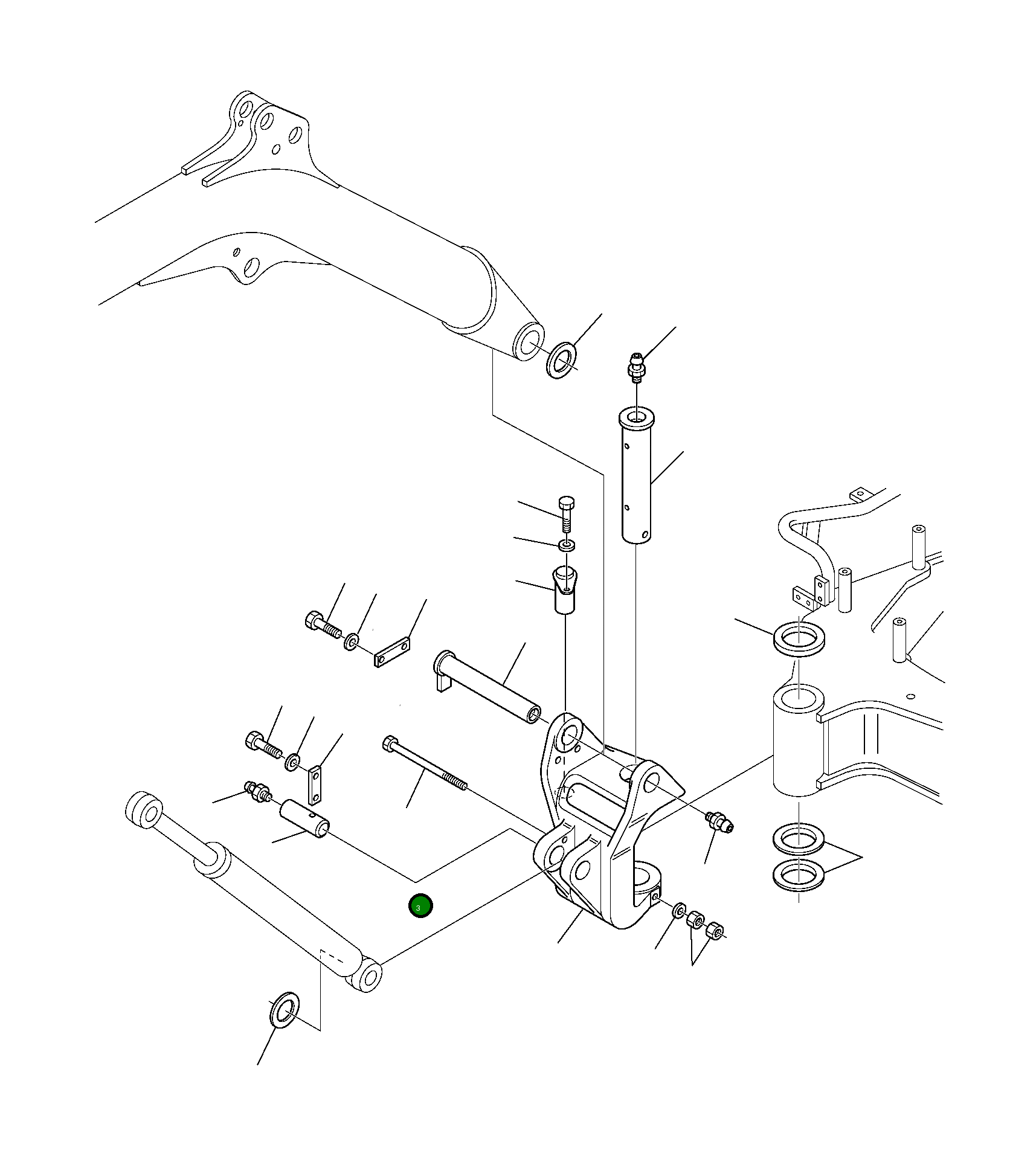 Болт 801015570 Komatsu