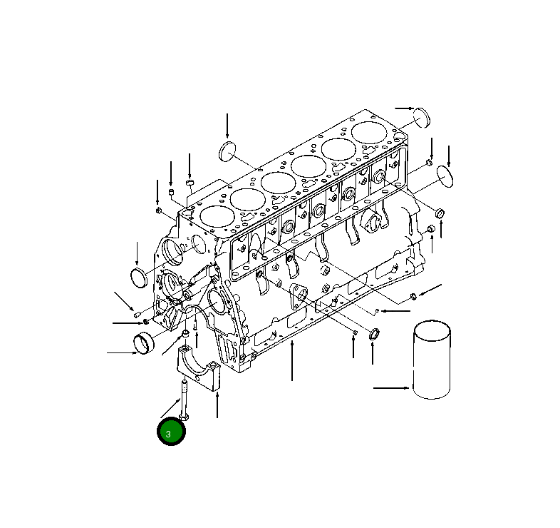 Болт 1240 248 H1 Komatsu
