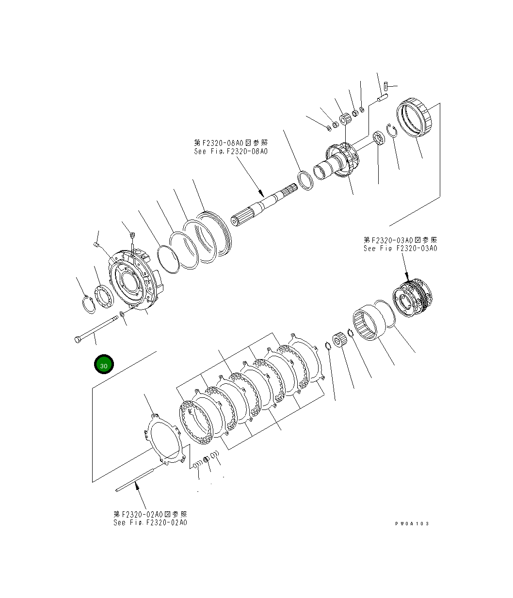 Болт 113-15-21241 Komatsu