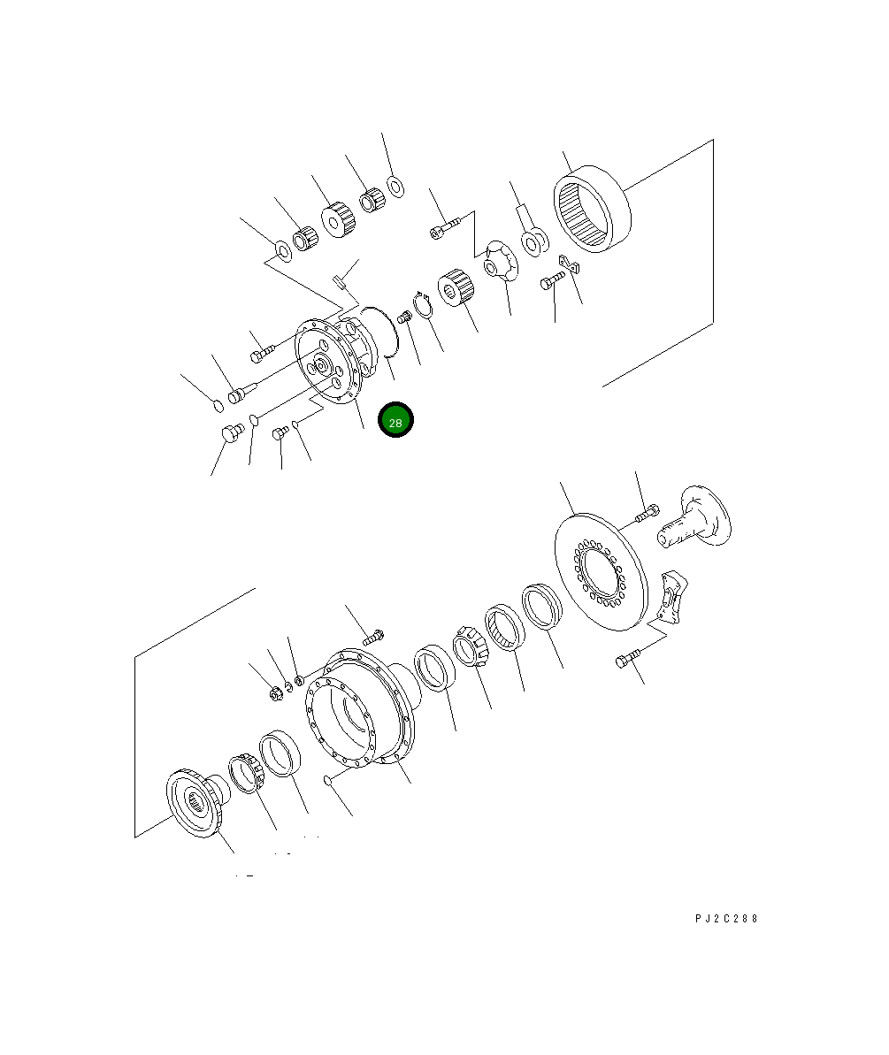 Кольцо уплотнительное (O-Ring) 20G-22-12680 Komatsu