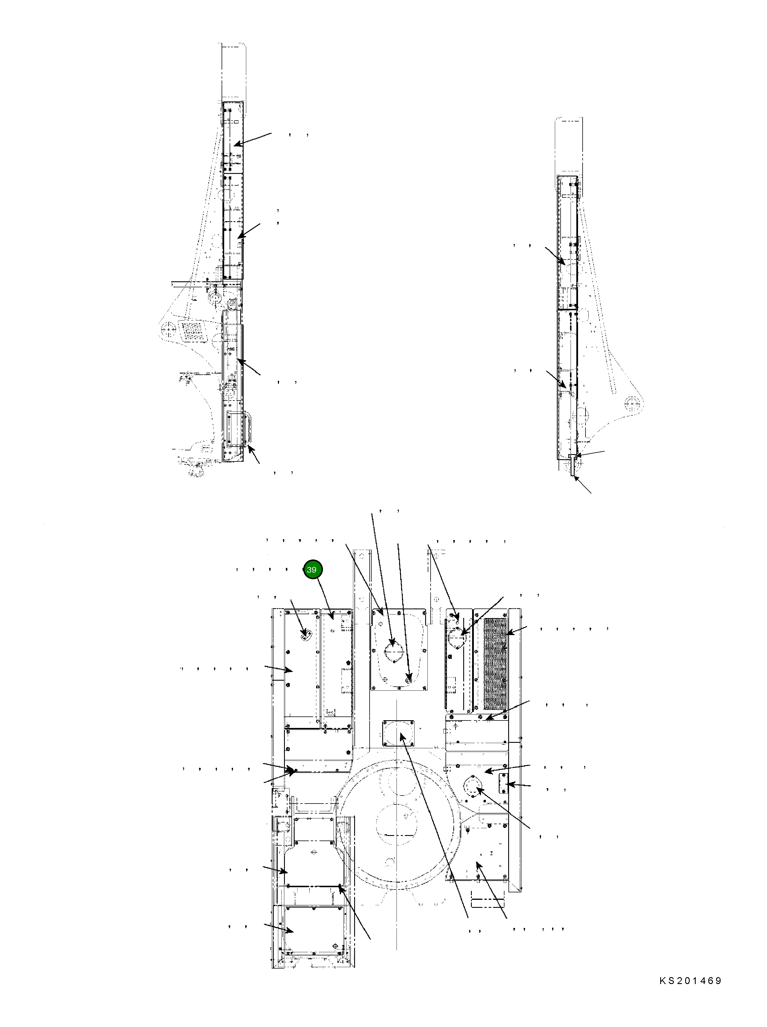Крышка 208-54-85930 Komatsu