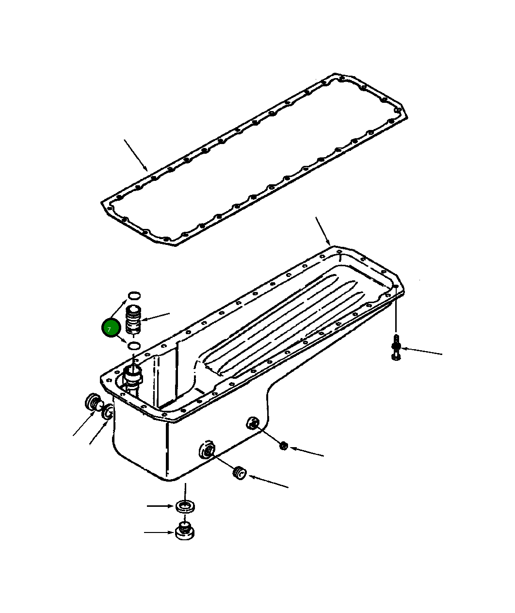 Кольцо уплотнительное (O-Ring) 1246 404 H1  Komatsu