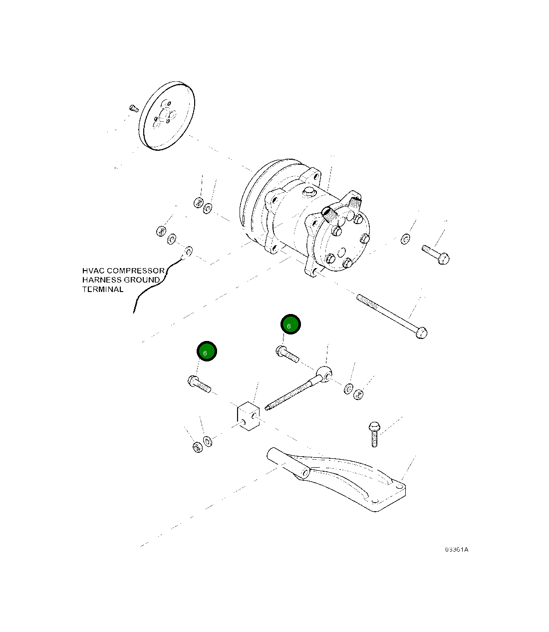 Болт 24609 Komatsu
