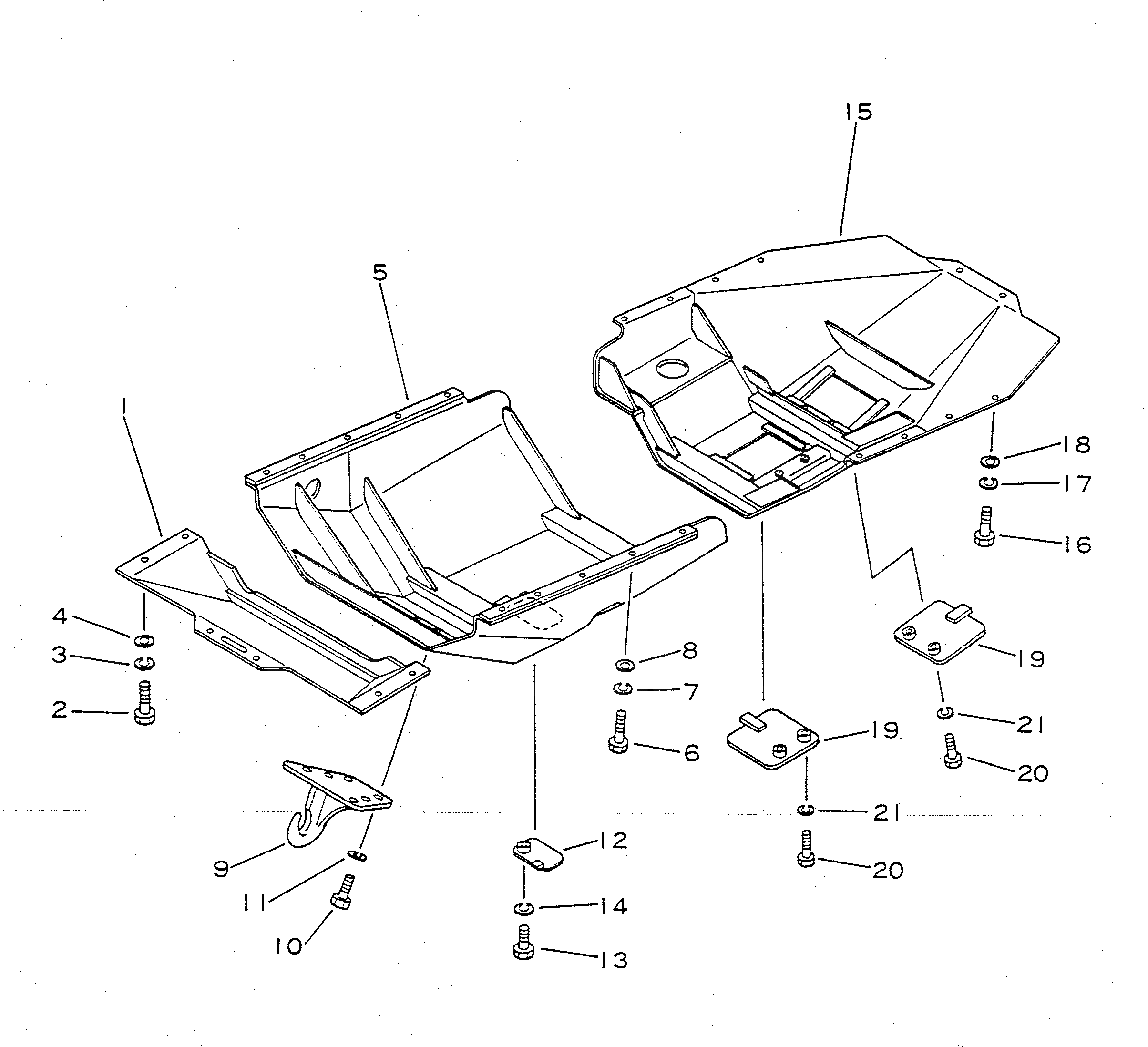 Крышка 155-54-12111  Komatsu