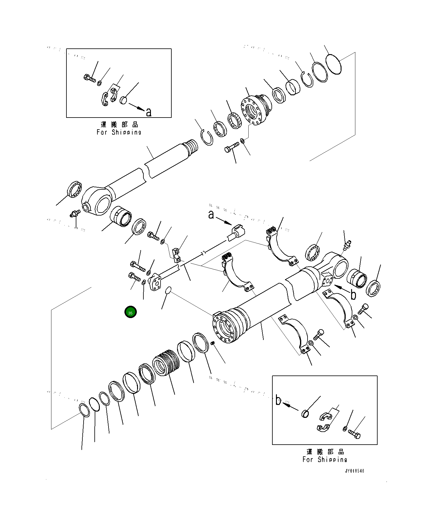 Болт 0737221045 Komatsu