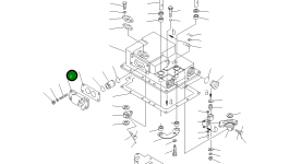 Крышка 17M-15-25530 Komatsu