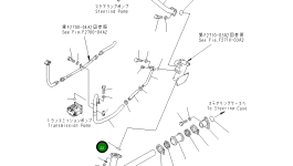 Кольцо уплотнительное (O-Ring) 07000-43075 Komatsu