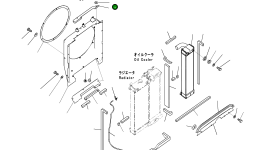 Крышка 206-03-21680 Komatsu