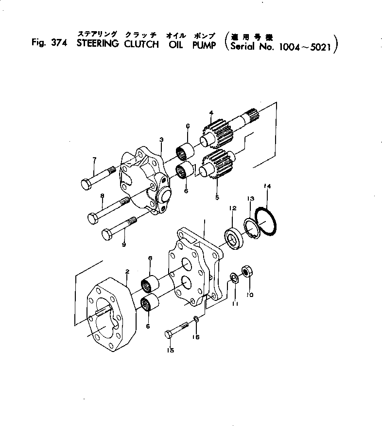 Болт 07428-71080  Komatsu