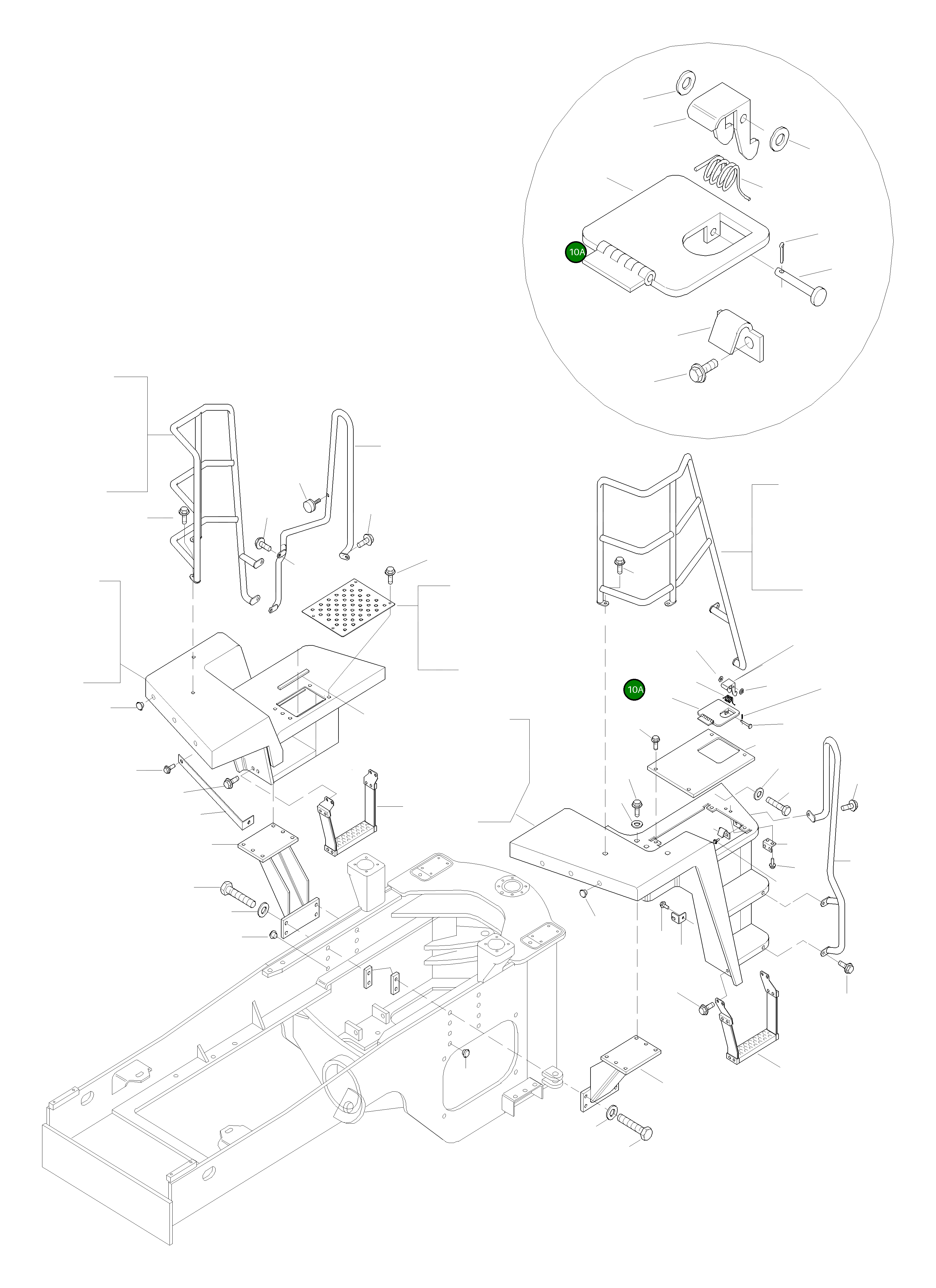 Крышка 421-54-24490 Komatsu
