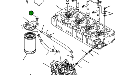 Болт YM261060-80302 Komatsu