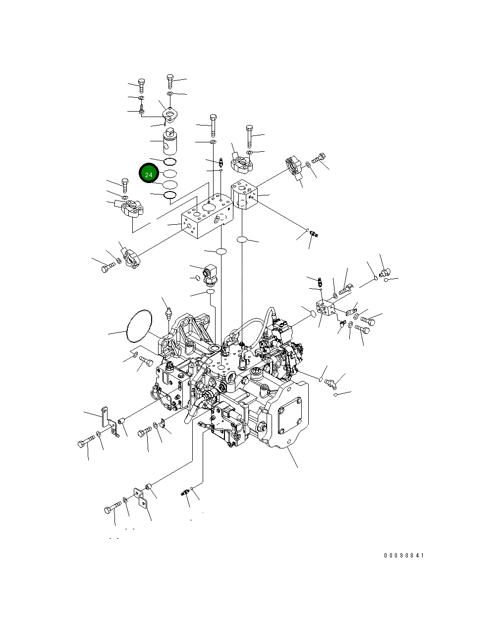 Кольцо уплотнительное (O-Ring) 07000-B5060  Komatsu