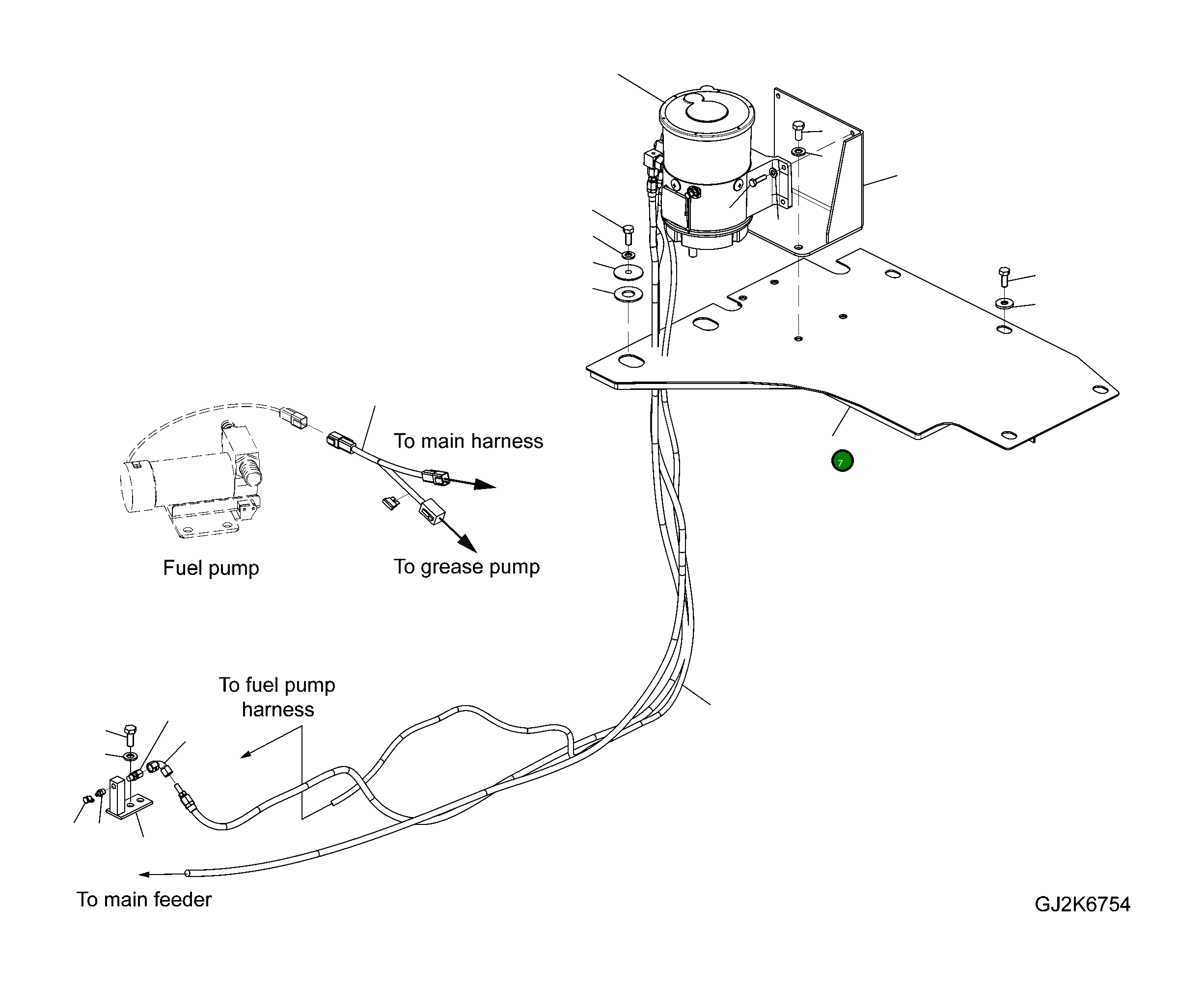 Крышка 20E-54-H1120  Komatsu