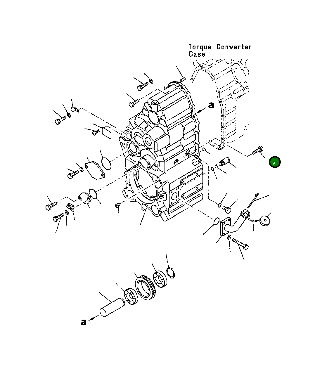 Болт 01010-31345 Komatsu