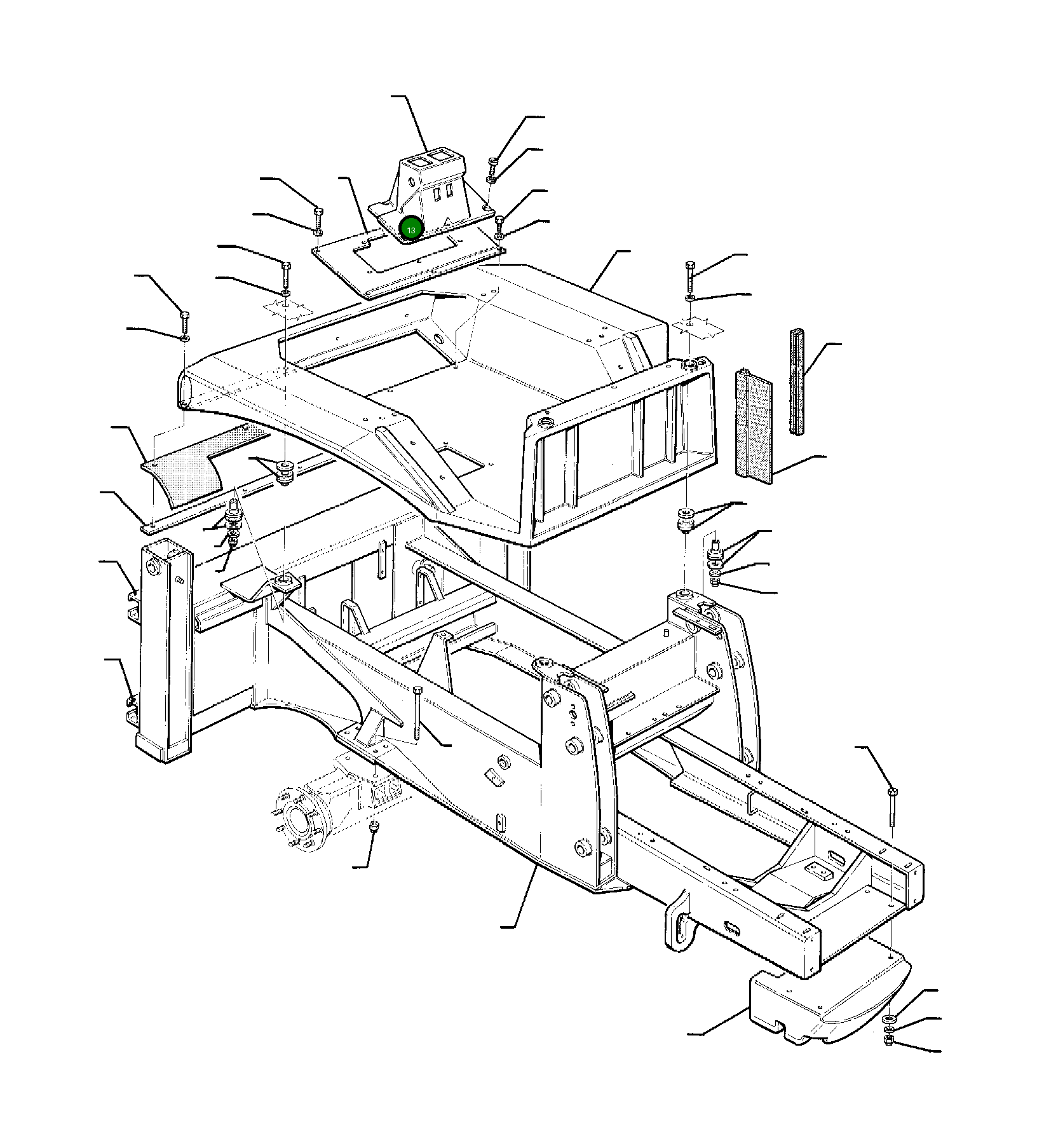 Крышка 200292904 Komatsu