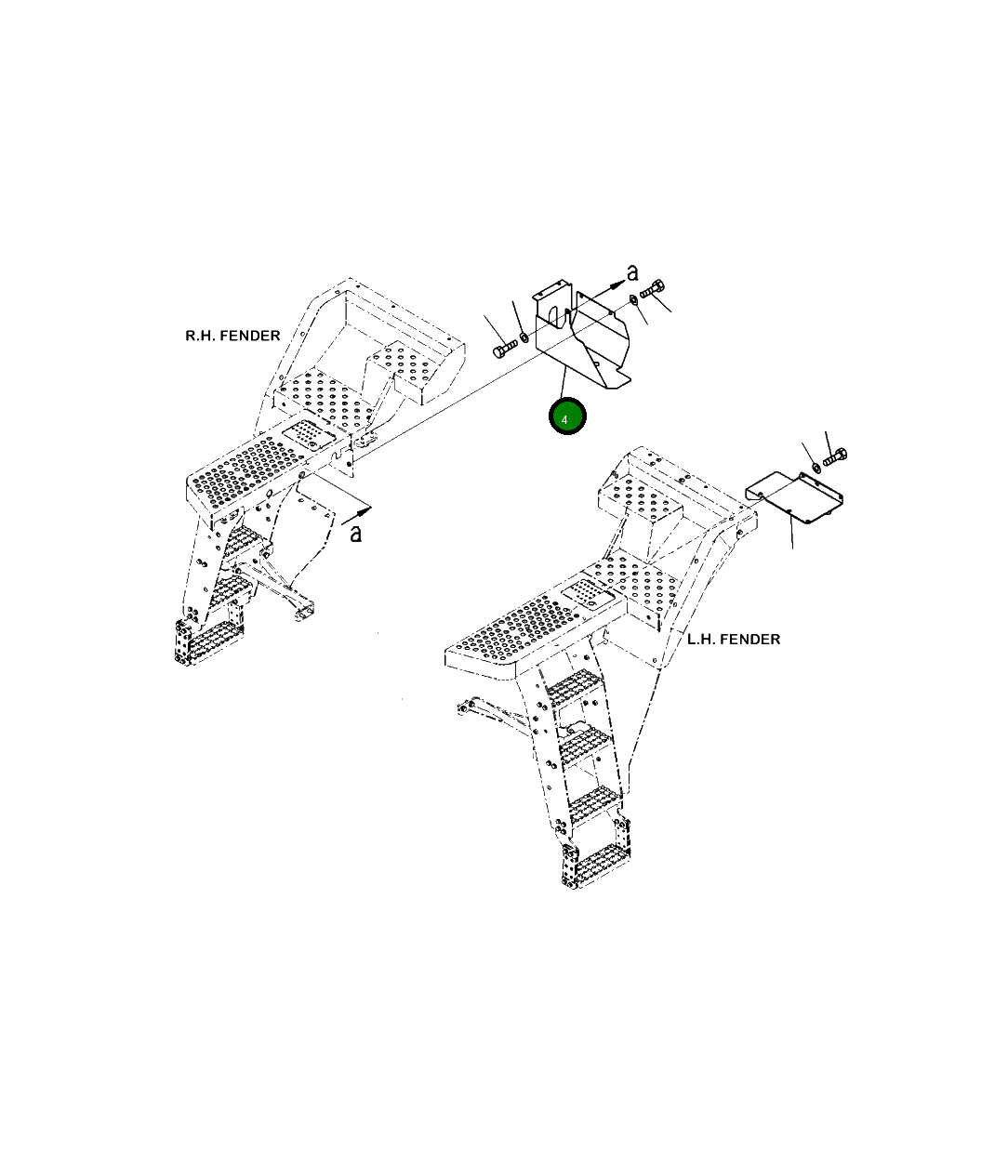 Крышка 423-54-54940 Komatsu
