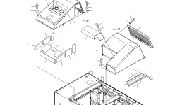 Крышка 21T-54-32851 Komatsu