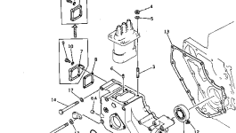 Крышка YM129335-01550 Komatsu