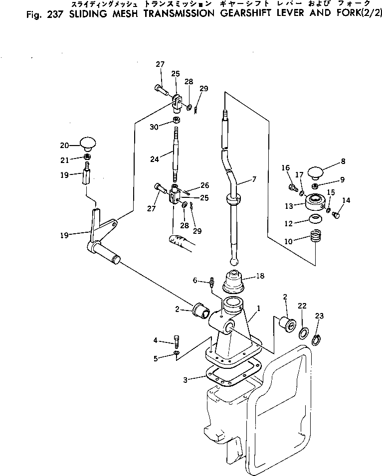 Болт 232-14-17671  Komatsu