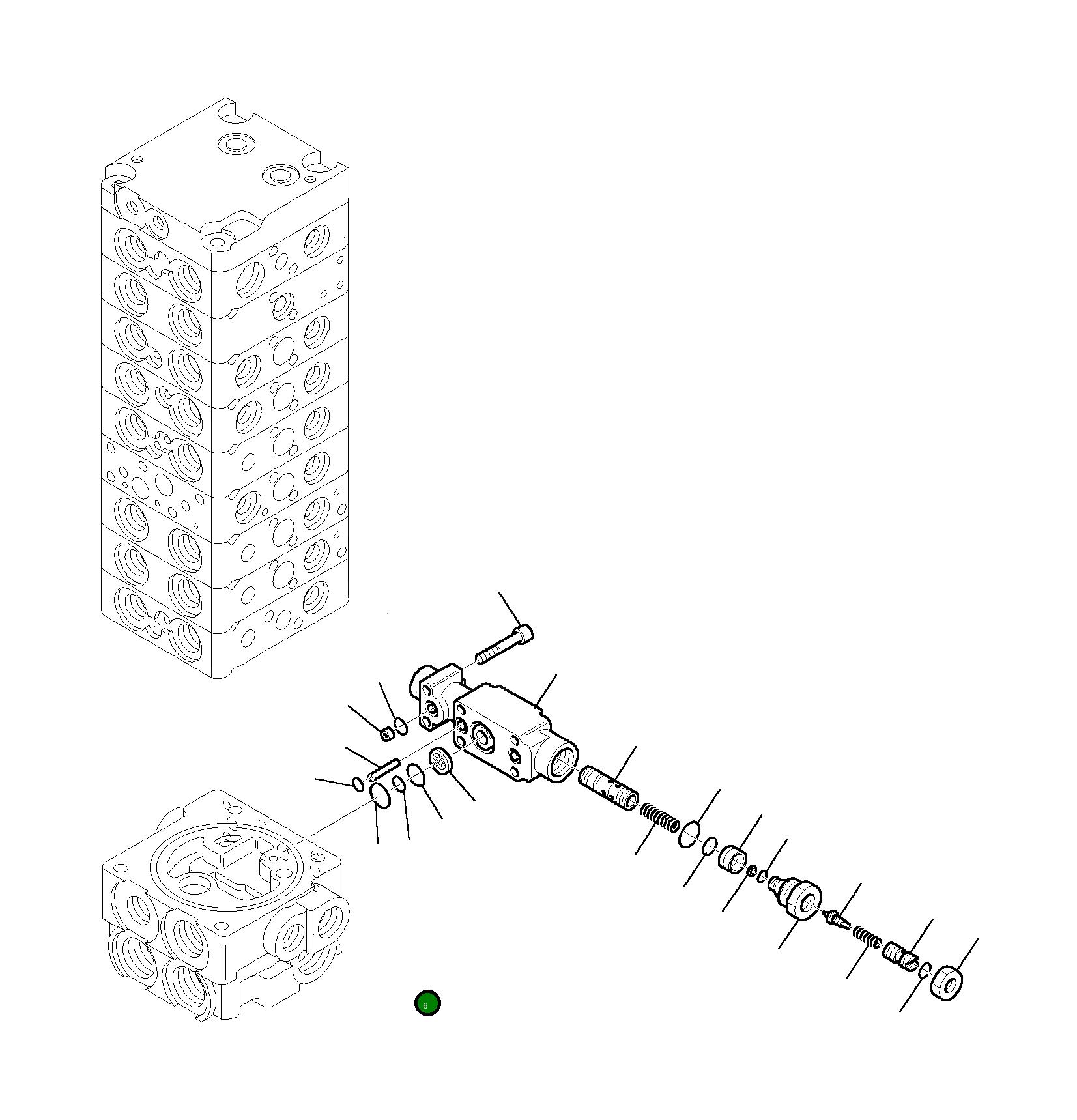 Кольцо уплотнительное (O-Ring) 890001491 Komatsu