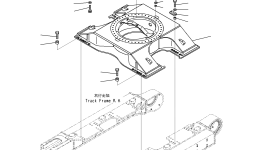 Крышка 21M-30-23110 Komatsu