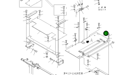 Крышка 21M-54-11171 Komatsu