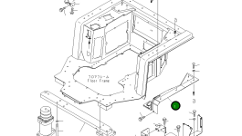 Крышка 17M-54-58311 Komatsu