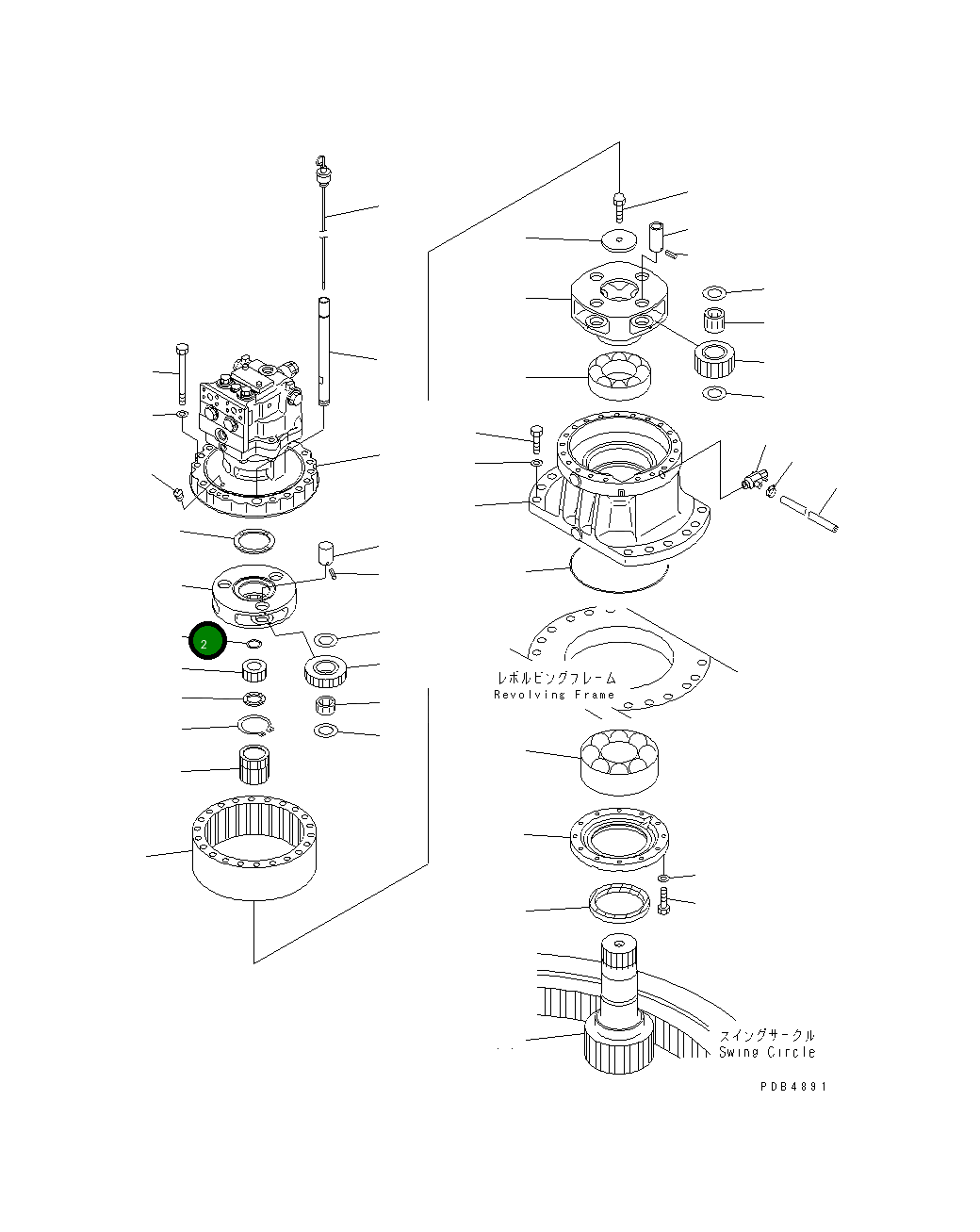 Кольцо 20Y-26-22270 Komatsu