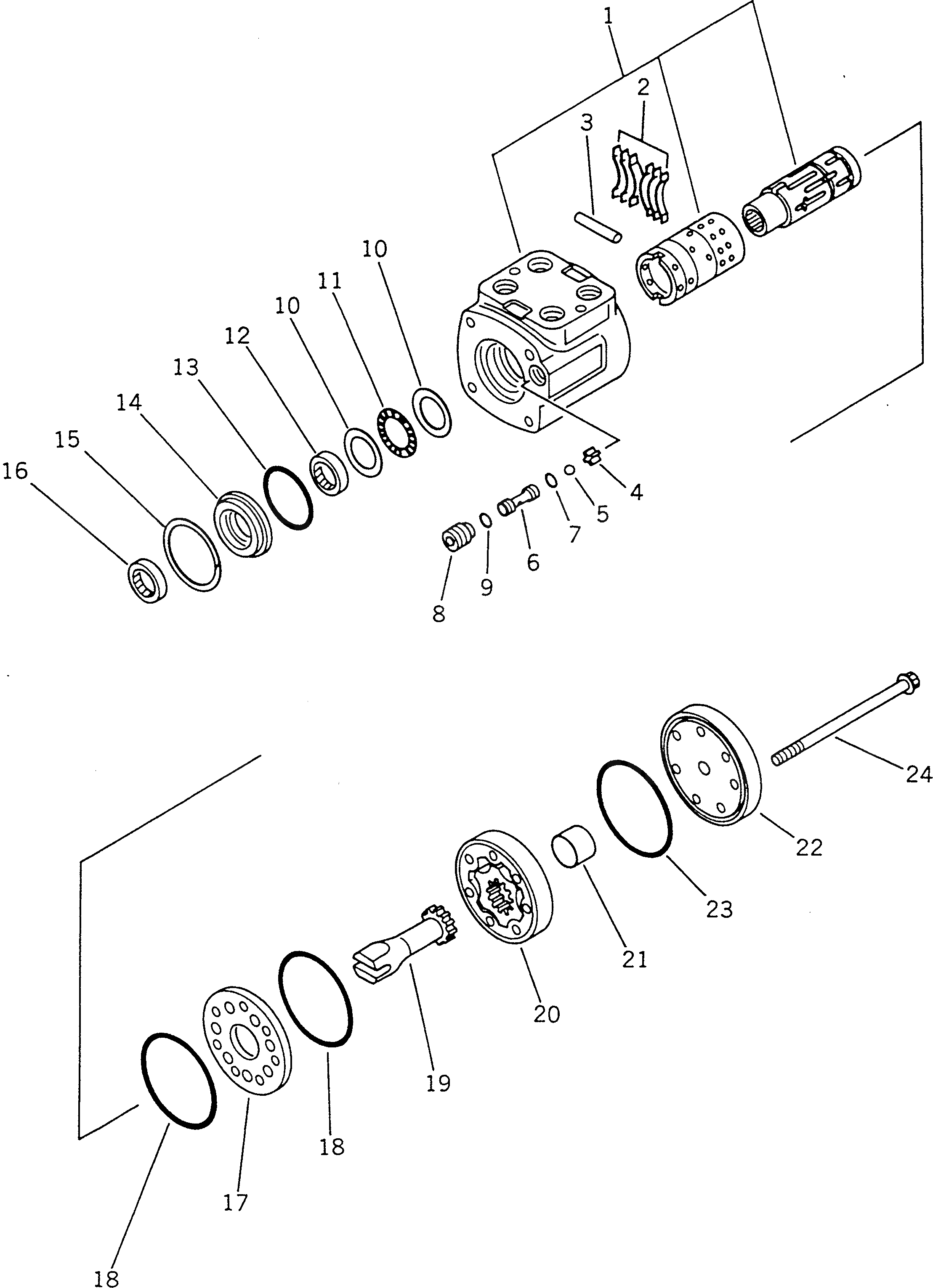 Кольцо 235-40-14340 Komatsu