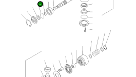 Кольцо уплотнительное (O-Ring) UC1300253002 Komatsu