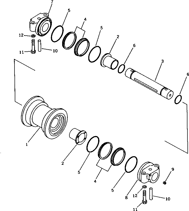 Болт 207-30-56180  Komatsu