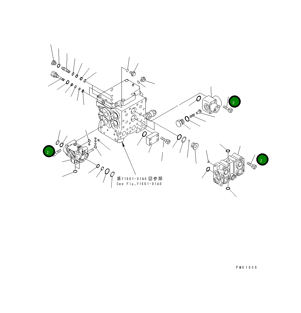 Болт TM0576-016 Komatsu