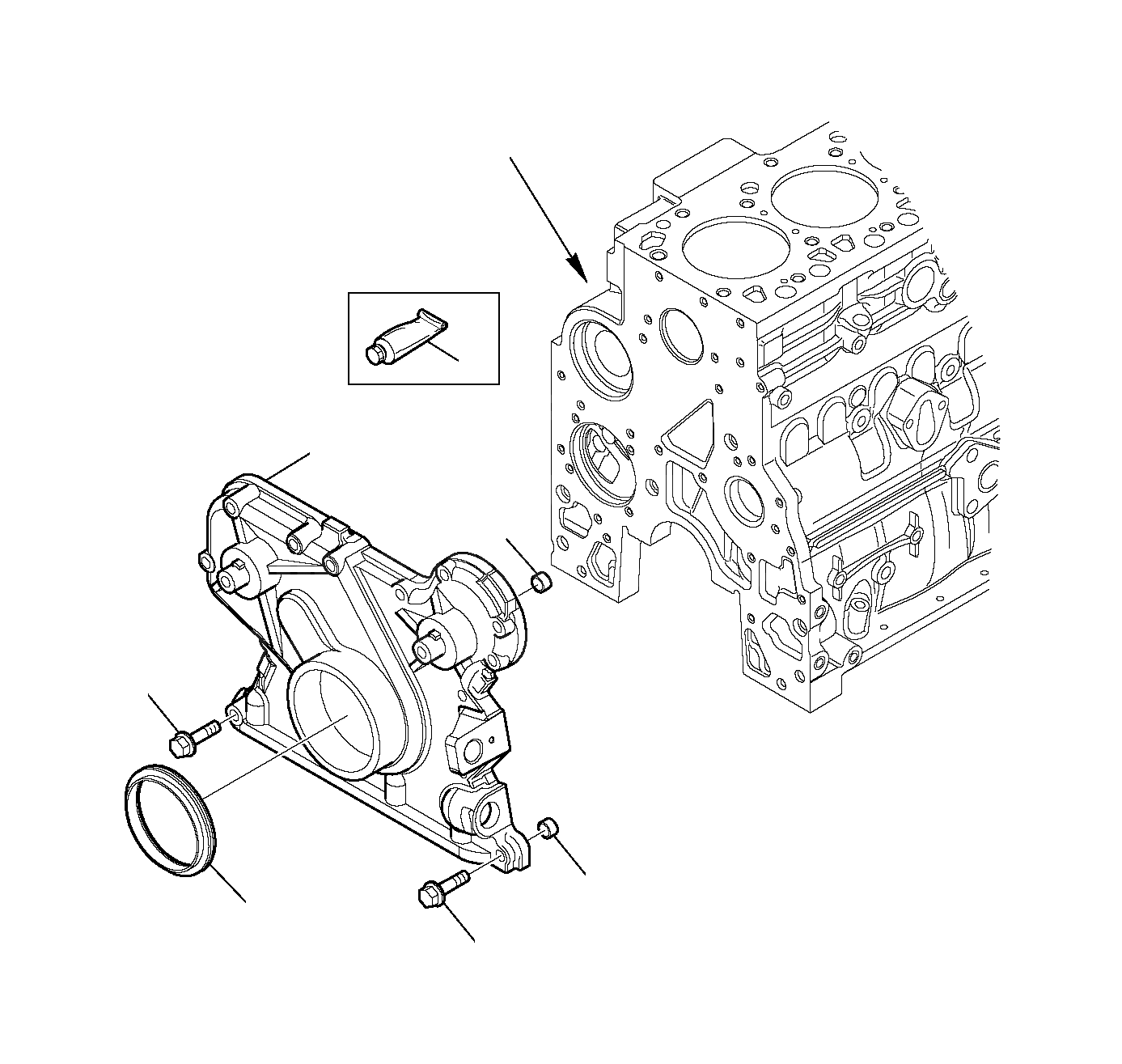 Болт EA4899063  Komatsu