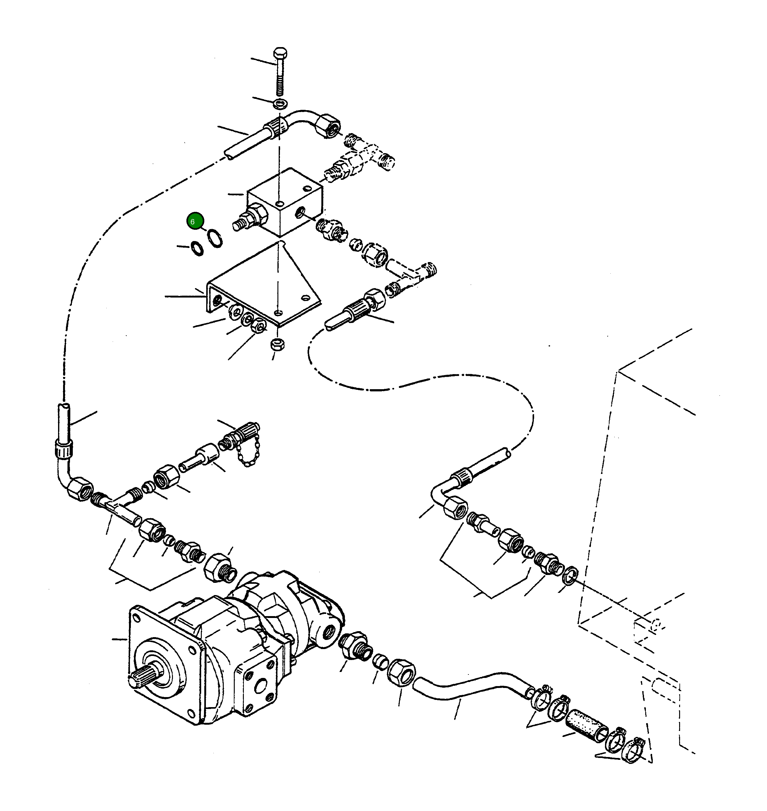 Кольцо уплотнительное (O-Ring) 4910170M1  Komatsu