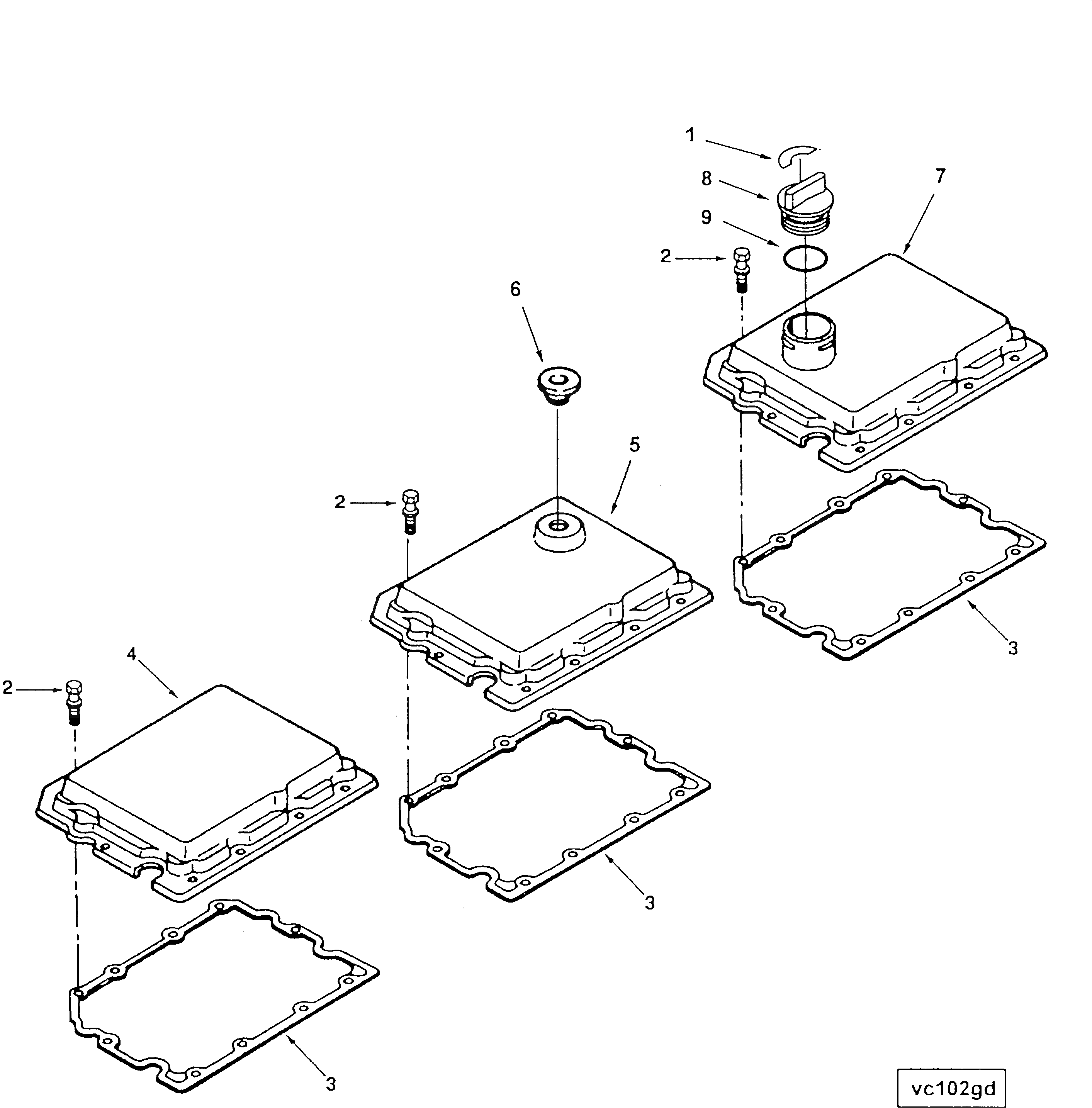 Болт CU3066310  Komatsu
