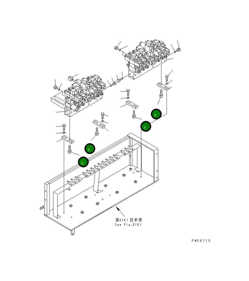 Болт 01252-40815 Komatsu