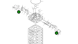 Кольцо уплотнительное (O-Ring) 702-21-55450 Komatsu