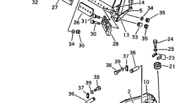 Группа отвала, усиленный прямой с наклоном 198-71-X2100 Komatsu