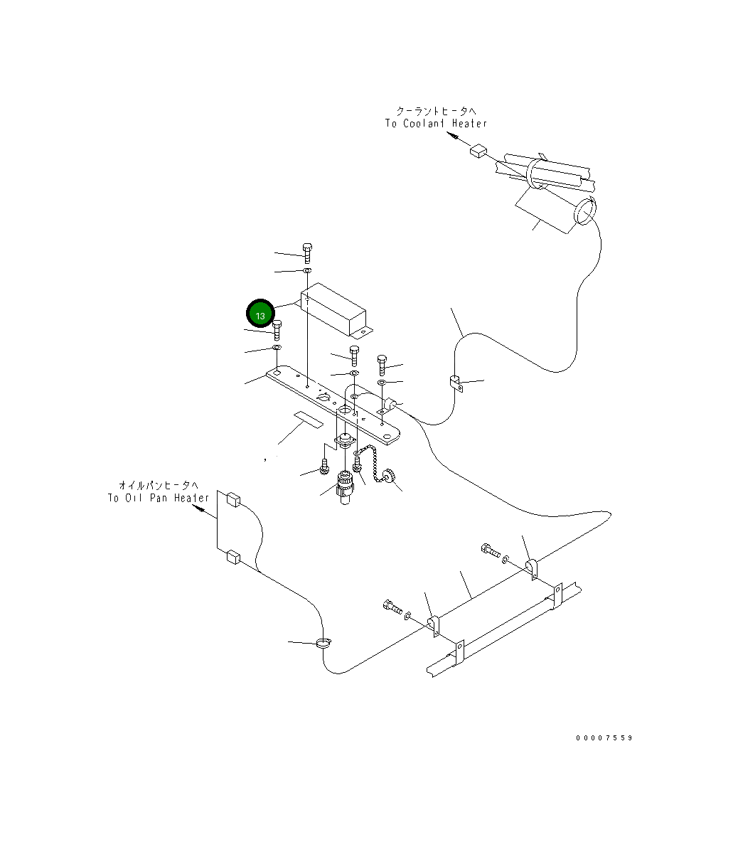 Крышка 209-06-75160 Komatsu