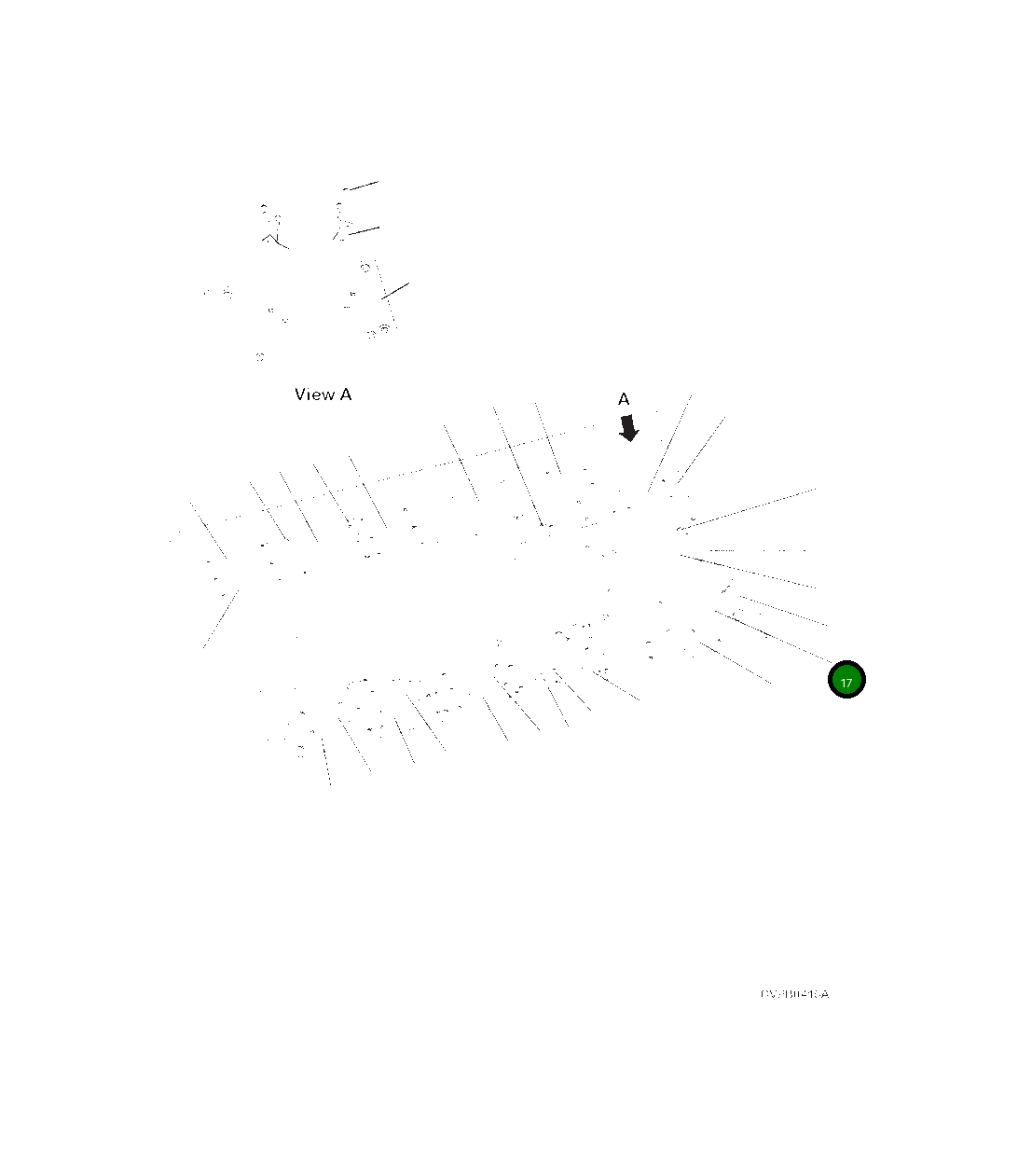 Крышка 208-54-A1860  Komatsu