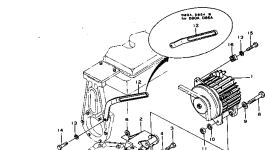 Гайка 02215-10710 Komatsu