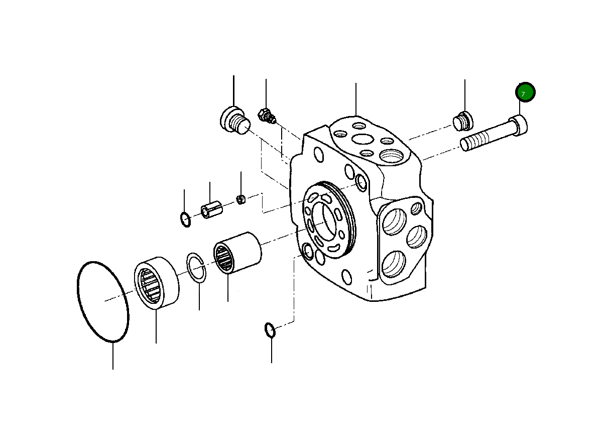 Болт 1434 149 H1 Komatsu