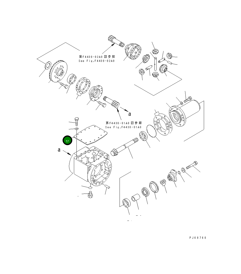 Крышка 363-22-33120 Komatsu